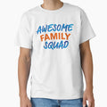 Matching Family Squad Costume T-Shirt - Minimalist Print Men Women - T-Shirt, Sweatshirt, Hoodie