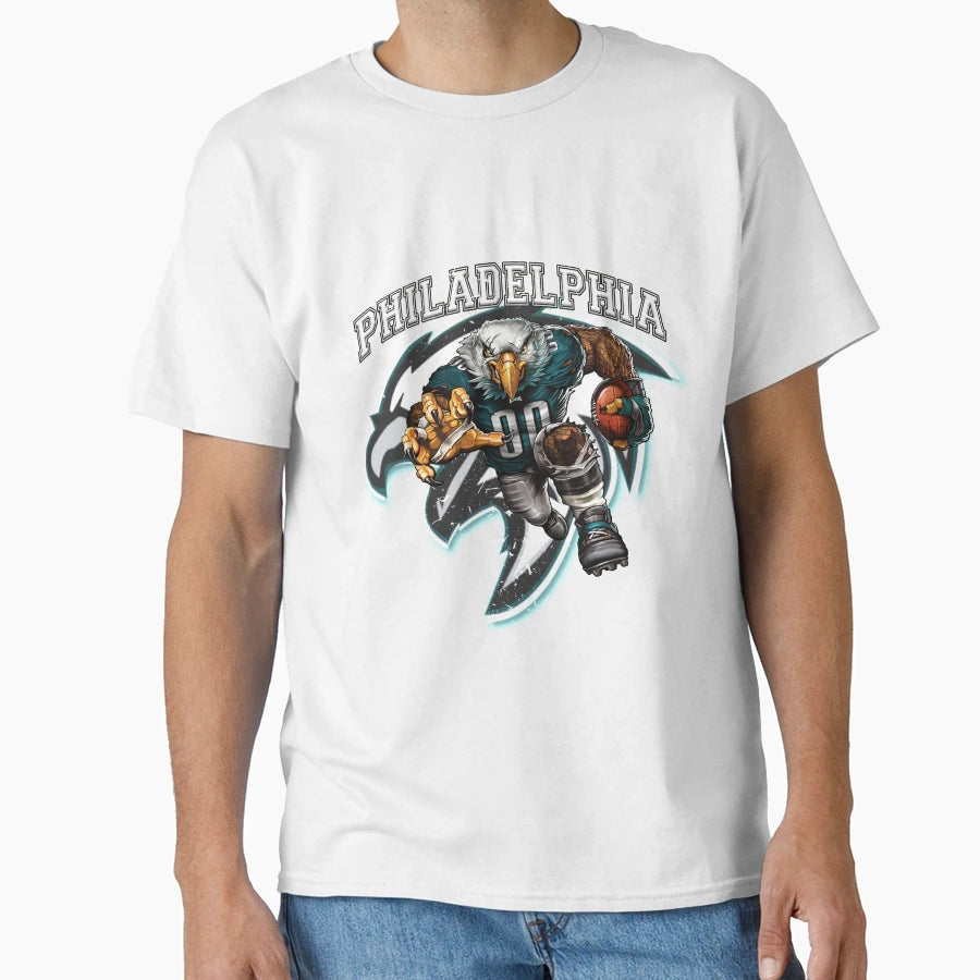 Philadelphia Football T-Shirt - Aesthetic Graphic for Adults - T-Shirt, Sweatshirt, Hoodie