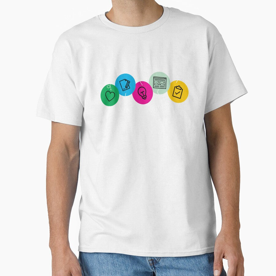 UX Design Process UX/UI Designer by knapst - Adult & Kids T-Shirts, Sweatshirts & Hoodies apparel design preview 1