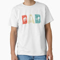 Hockey Dad Gift Fathers Day T-Shirt - Graphic Print for Adults - T-Shirt, Sweatshirt, Hoodie