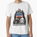 American Football T-Shirt - Graphic Print Unisex - T-Shirt, Sweatshirt, Hoodie
