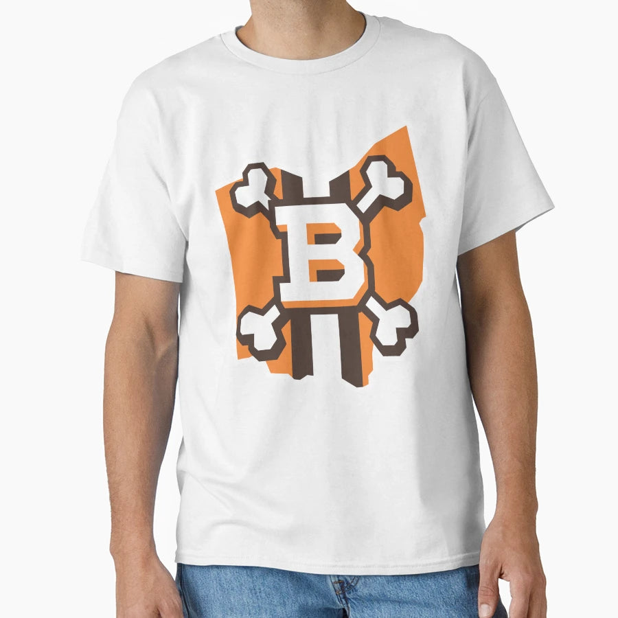 B Browns Ohio Map T-Shirt - Custom Art Print Men Women - T-Shirt, Sweatshirt, Hoodie