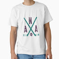 Ana Sticks Purple T-Shirt - Minimalist Print Men Women - T-Shirt, Sweatshirt, Hoodie