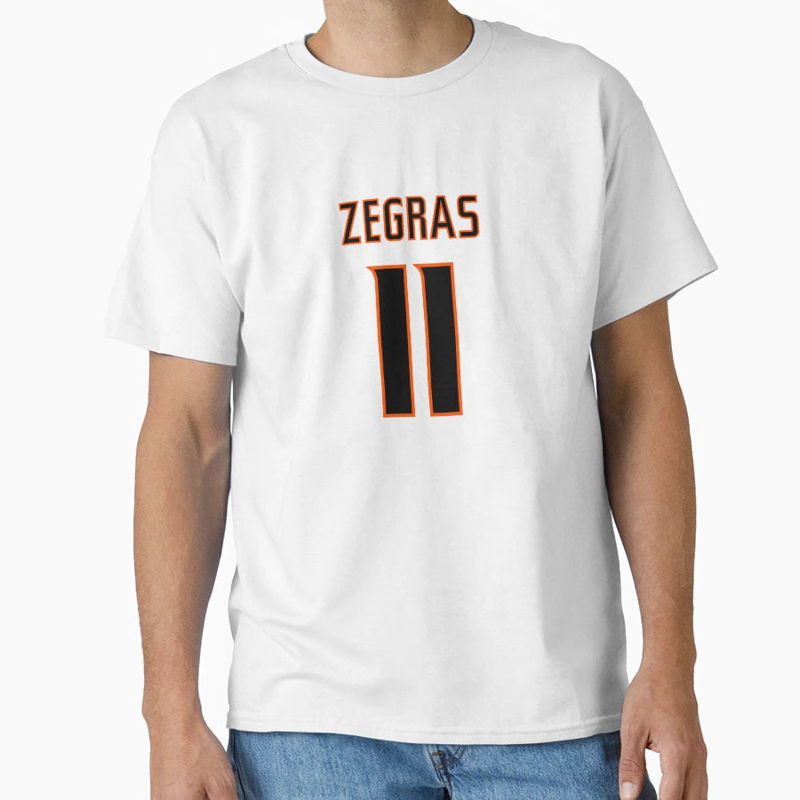 Trevor Zegras White T-Shirt - Minimalist Print Unisex - T-Shirt, Sweatshirt, Hoodie