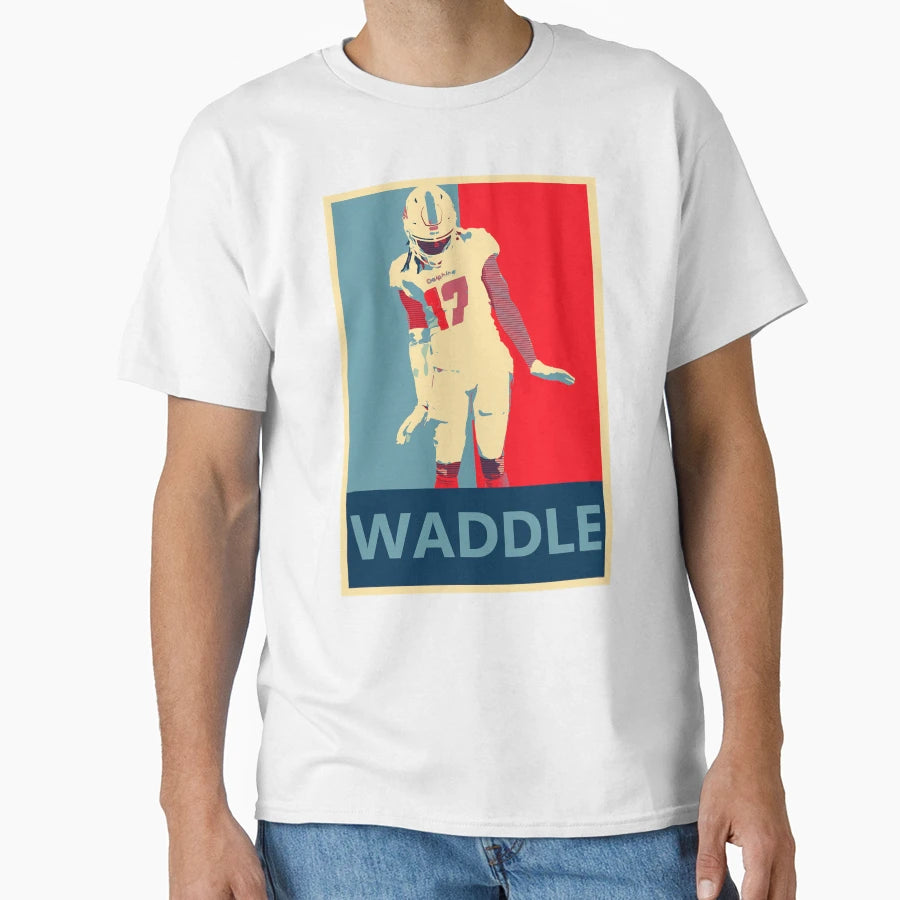 Jaylen Waddle Waddle Dance T-Shirt - Aesthetic Graphic Men Women - T-Shirt, Sweatshirt, Hoodie