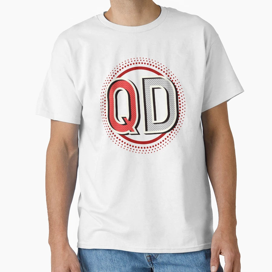 Quantum Designs Brand Logo T-Shirt - Minimalist Print for Adults - T-Shirt, Sweatshirt, Hoodie