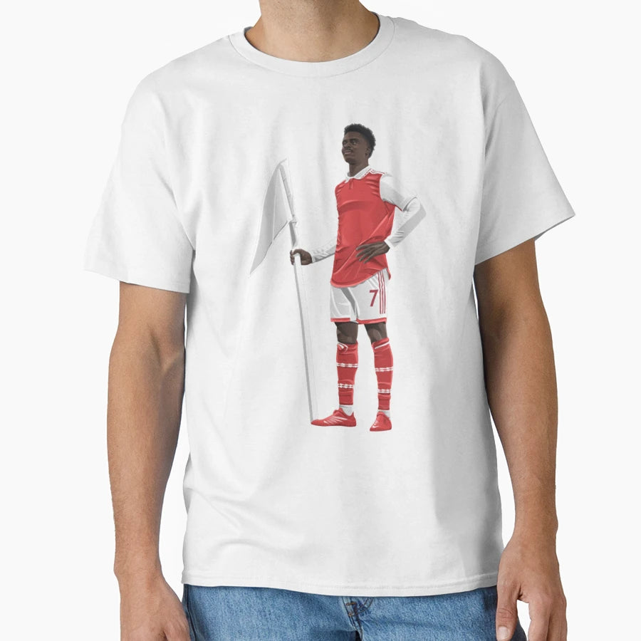 Bukayo Saka Arsenal T-Shirt - Novelty Apparel Men Women - T-Shirt, Sweatshirt, Hoodie