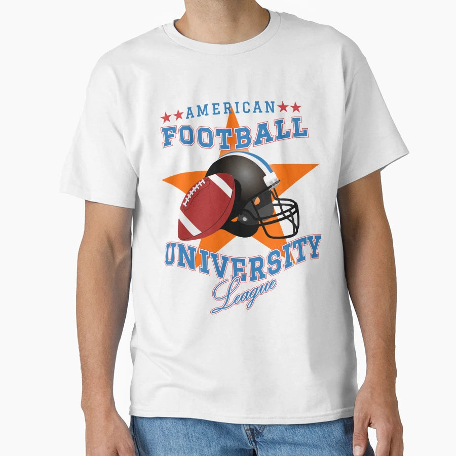 University American Football T-Shirt - Casual Everyday Wear for Adults - T-Shirt, Sweatshirt, Hoodie