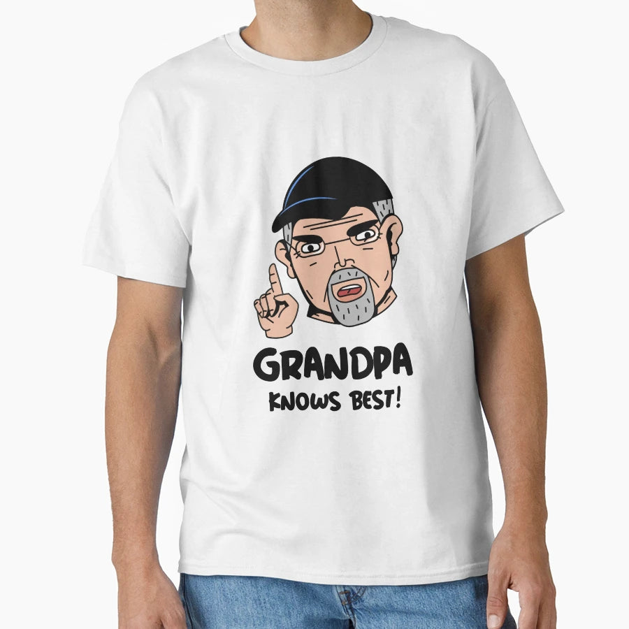 Grandpa Knows Best Funny Granddad Grampa T-Shirt - Graphic Print Men Women - T-Shirt, Sweatshirt, Hoodie