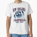 New England Football T-Shirt - Aesthetic Graphic for Adults - T-Shirt, Sweatshirt, Hoodie