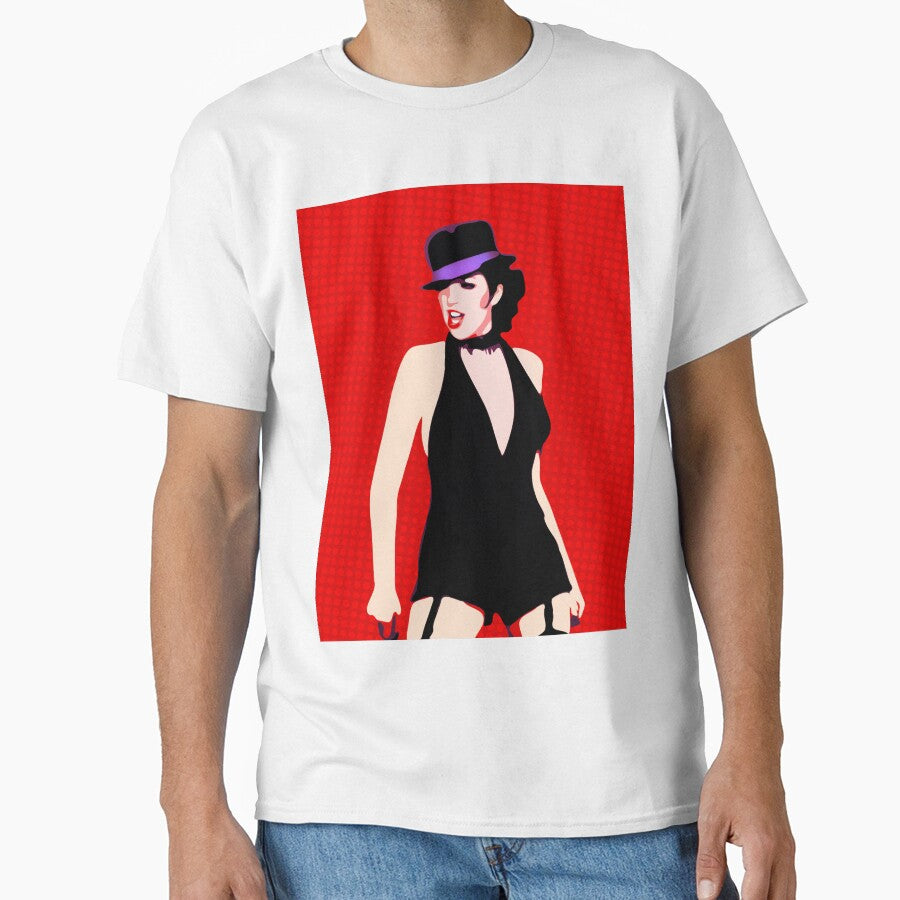 Liza Minnelli Cabaret Pop Art by williamcuccio - Adult & Kids T-Shirts, Sweatshirts & Hoodies apparel design preview 1
