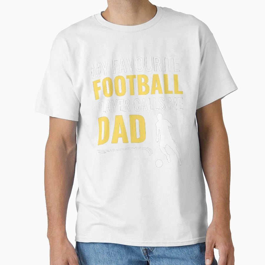 My Favourite Football Player Calls Me T-Shirt - Trendy Graphic Men Women - T-Shirt, Sweatshirt, Hoodie