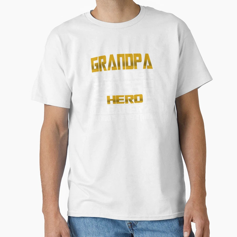 Kopie Von Present Grandpa Best Grandpa T-Shirt - Graphic Print for Adults - T-Shirt, Sweatshirt, Hoodie