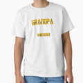 Kopie Von Present Grandpa Best Grandpa T-Shirt - Graphic Print for Adults - T-Shirt, Sweatshirt, Hoodie