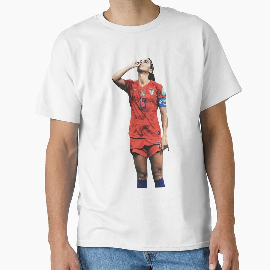 Gifts Alex Morgan Art Fan T-Shirt - Trendy Graphic for Adults - T-Shirt, Sweatshirt, Hoodie