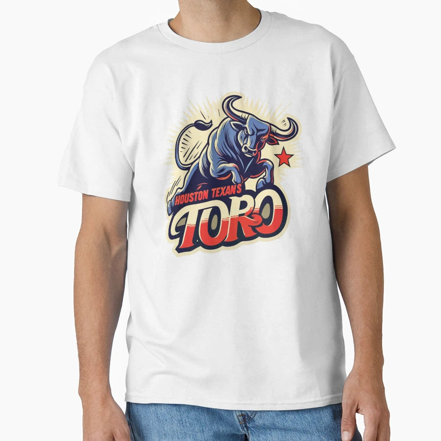 Houston Texans Toros T-Shirt - Minimalist Print Men Women - T-Shirt, Sweatshirt, Hoodie