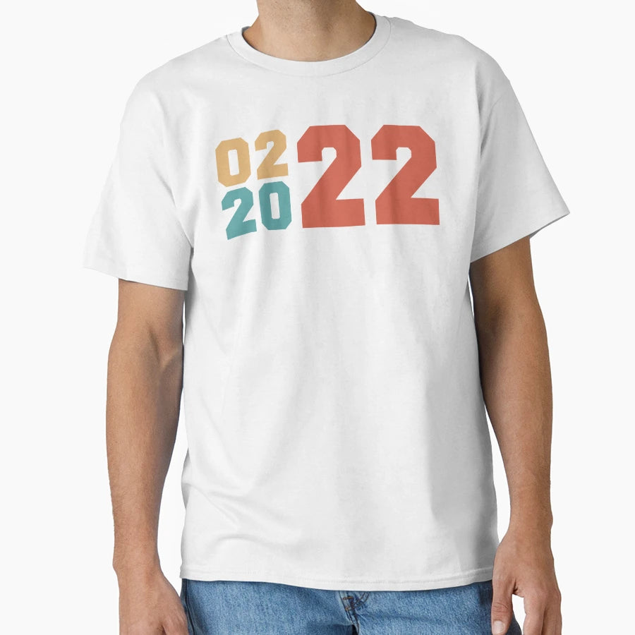 Twosday 02 22 22 T-Shirt - Custom Art Print for Adults - T-Shirt, Sweatshirt, Hoodie