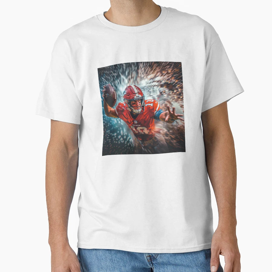 Nfl Quarterback T-Shirt - Trendy Graphic for Adults - T-Shirt, Sweatshirt, Hoodie