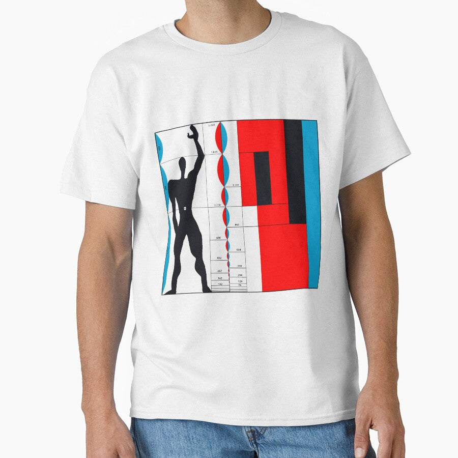 The Modulor Le Corbusier by ARCH - Adult & Kids T-Shirts, Sweatshirts & Hoodies apparel design preview 1