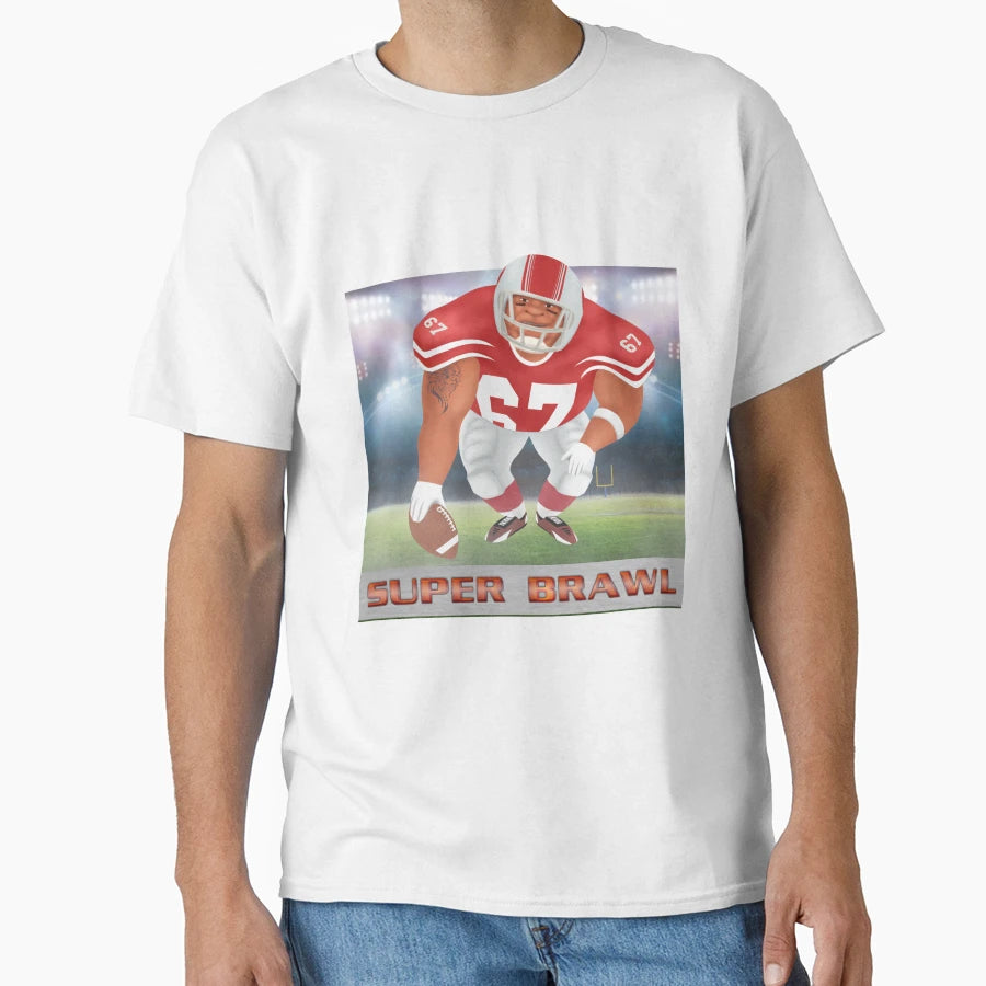 Brawl Red T-Shirt - Fun Novelty Design Unisex - T-Shirt, Sweatshirt, Hoodie
