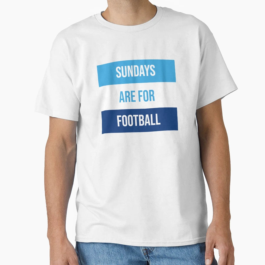 Sundays Are Football T-Shirt - Novelty Apparel for Adults - T-Shirt, Sweatshirt, Hoodie