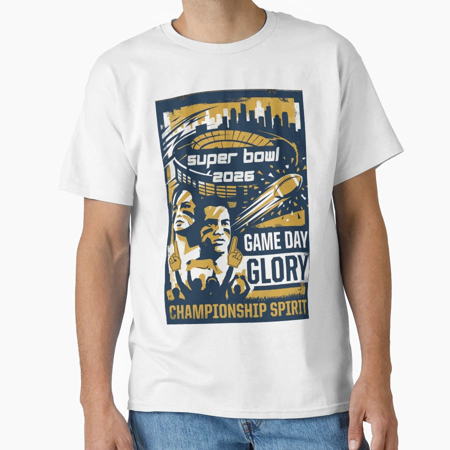 Game Day Glory T-Shirt - Custom Art Print Unisex - T-Shirt, Sweatshirt, Hoodie