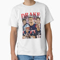 Drake Maye Bootleg by DmitryGorlov325 - Adult & Kids T-Shirts, Sweatshirts & Hoodies apparel design preview 1
