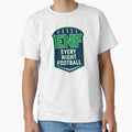 Every Night Football Full Badge Logo Green T-Shirt - Trendy Graphic Unisex - T-Shirt, Sweatshirt, Hoodie
