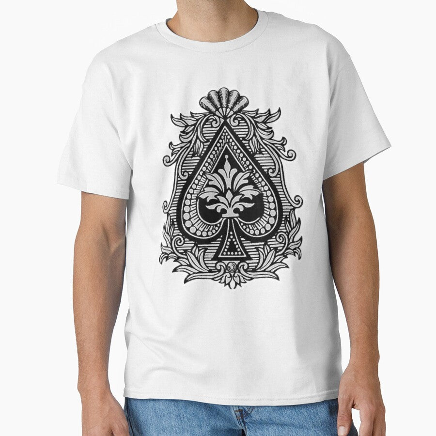 Aces card logo, old school streetwear, classic design - Adult & Kids T-Shirts, Sweatshirts & Hoodies apparel design preview 1