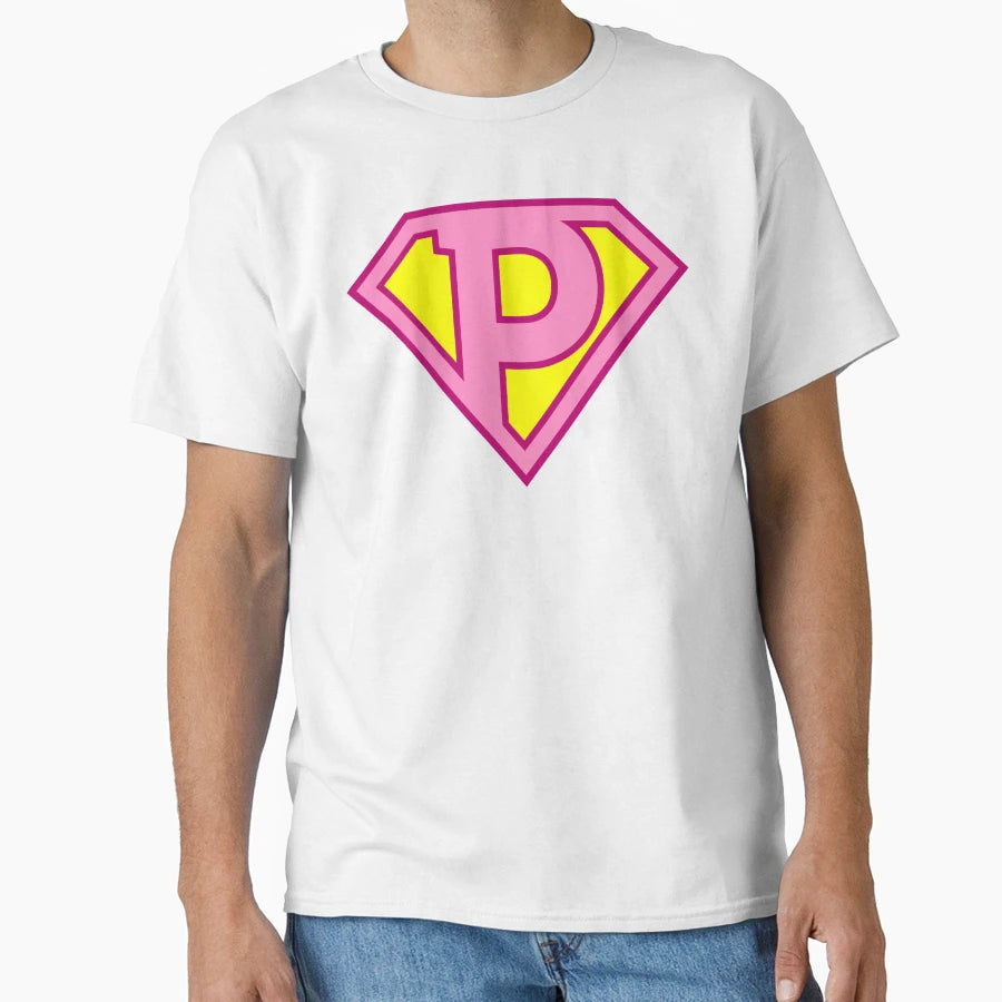 Letter P Super Letter Vol 2 T-Shirt - Fun Novelty Design for Adults - T-Shirt, Sweatshirt, Hoodie