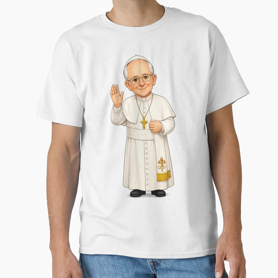 Pope Leo Xiv T-Shirt - Trendy Graphic for Adults - T-Shirt, Sweatshirt, Hoodie