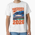 Toronto 2026 Skyline V9 T-Shirt - Trendy Graphic Unisex - T-Shirt, Sweatshirt, Hoodie