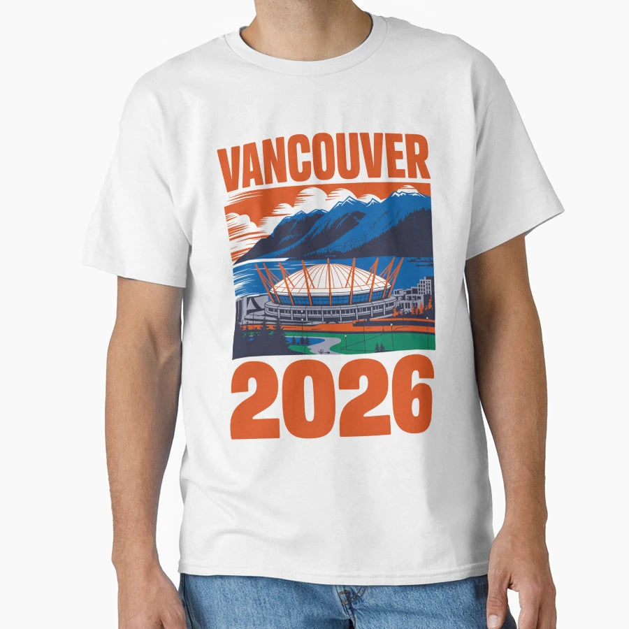 Toronto 2026 Skyline V9 T-Shirt - Trendy Graphic Unisex - T-Shirt, Sweatshirt, Hoodie