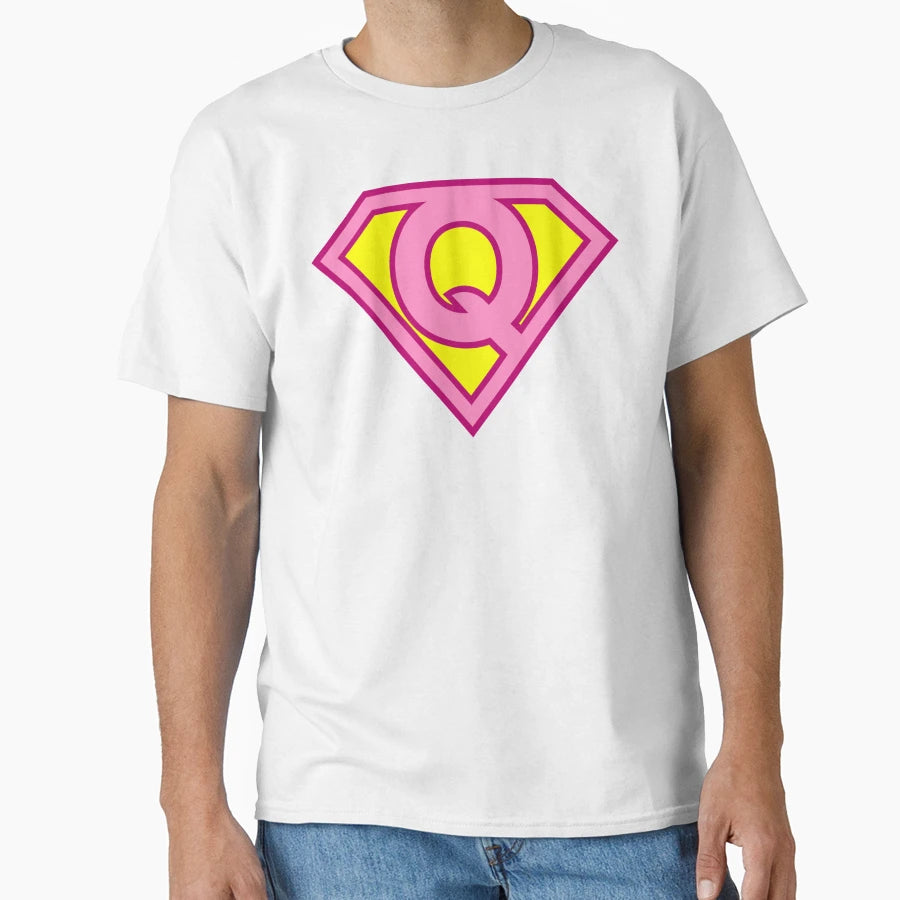 Letter Q Super Letter Vol 2 T-Shirt - Fun Novelty Design Unisex - T-Shirt, Sweatshirt, Hoodie