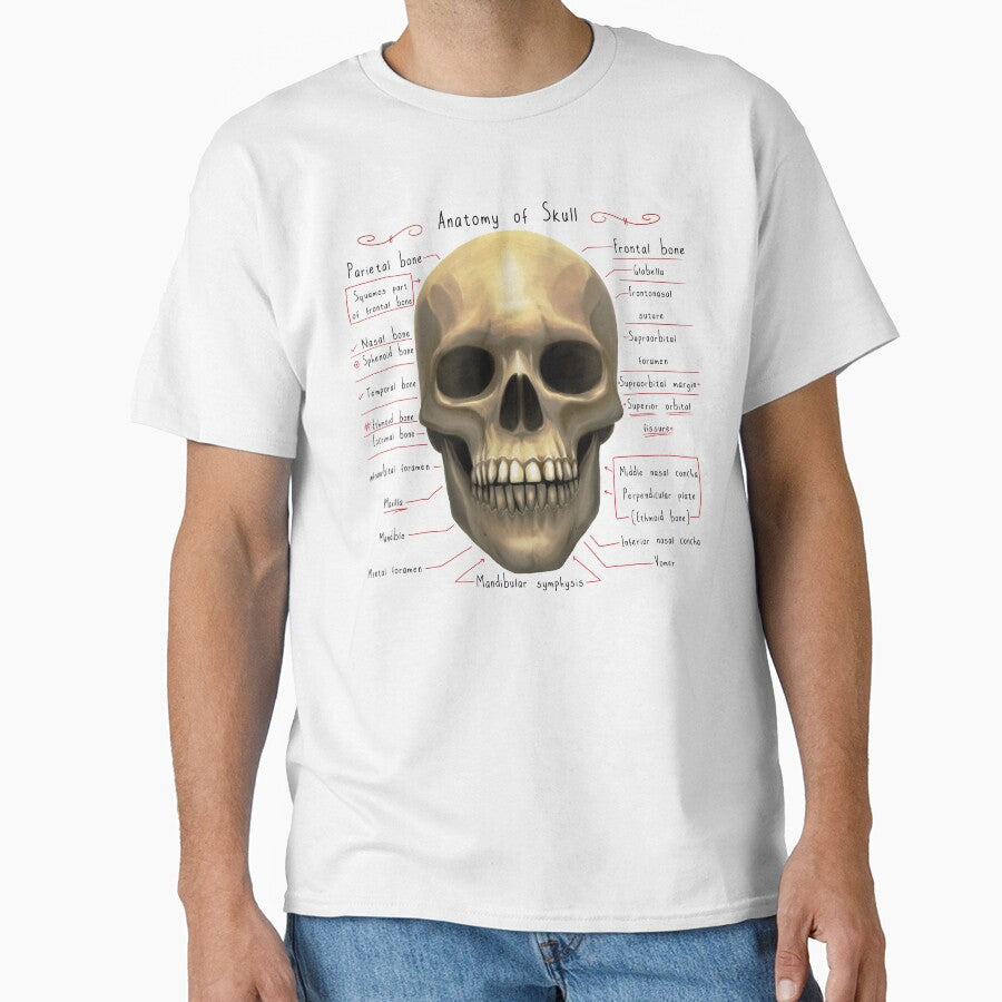 Anatomy lesson (skull) by hayrpictures - Adult & Kids T-Shirts, Sweatshirts & Hoodies apparel design preview 1