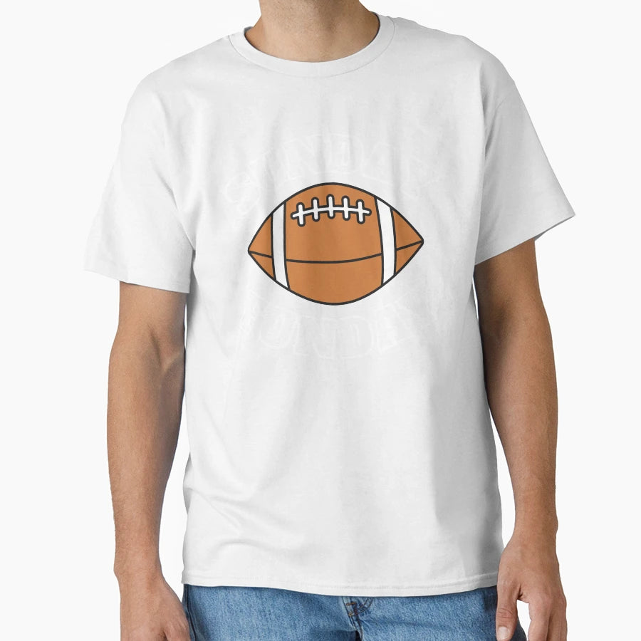 Sunday Funday Football Day T-Shirt - Graphic Print Unisex - T-Shirt, Sweatshirt, Hoodie