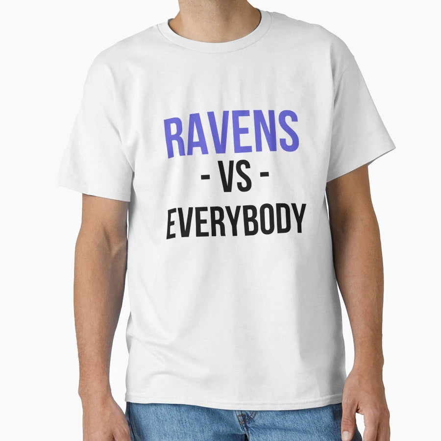 Baltimore Vs Everybody T-Shirt - Unique Graphic for Adults - T-Shirt, Sweatshirt, Hoodie