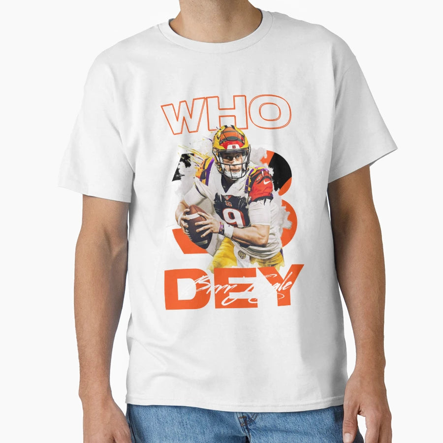Who Dey Smokin JB Joe Shiesty Jackpot T-Shirt - Minimalist Print Men Women - T-Shirt, Sweatshirt, Hoodie