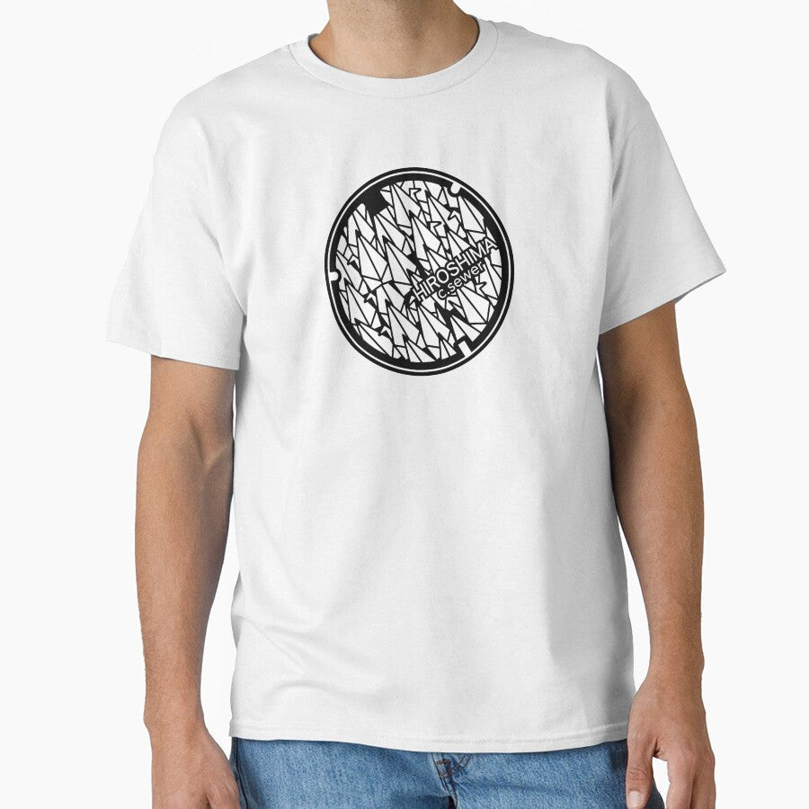 Origami Manhole Cover by NeonNoirDesigns - Adult & Kids T-Shirts, Sweatshirts & Hoodies apparel design preview 1