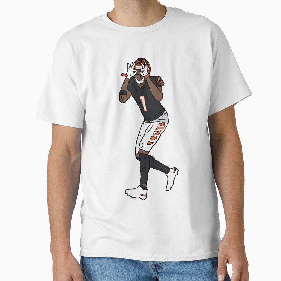 Jamarr Chase Celebration 2 T-Shirt - Unique Graphic Unisex - T-Shirt, Sweatshirt, Hoodie