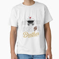 Senior Brother Graduation Football T-Shirt - Unique Graphic for Adults - T-Shirt, Sweatshirt, Hoodie