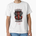 Rise Above Sword Streetwear Graphic Design by GOUR - Adult & Kids T-Shirts, Sweatshirts & Hoodies apparel design preview 1