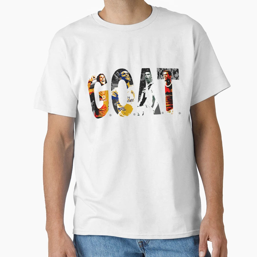 Cristiano Ronaldo Greatest Football T-Shirt - Aesthetic Graphic Men Women - T-Shirt, Sweatshirt, Hoodie