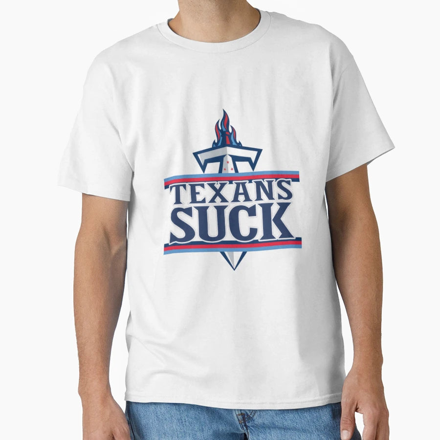 Tennessee Titans Vs Houston Texans T-Shirt - Graphic Print for Adults - T-Shirt, Sweatshirt, Hoodie