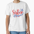 Little Sister Biggest Fan Baseball And T-Shirt - Unique Graphic Unisex - T-Shirt, Sweatshirt, Hoodie