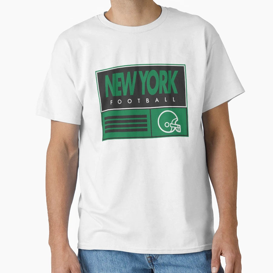 New York Football T-Shirt - Novelty Apparel Men Women - T-Shirt, Sweatshirt, Hoodie