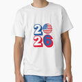 Usa 2026 Soccer Ball T-Shirt - Trendy Graphic Unisex - T-Shirt, Sweatshirt, Hoodie