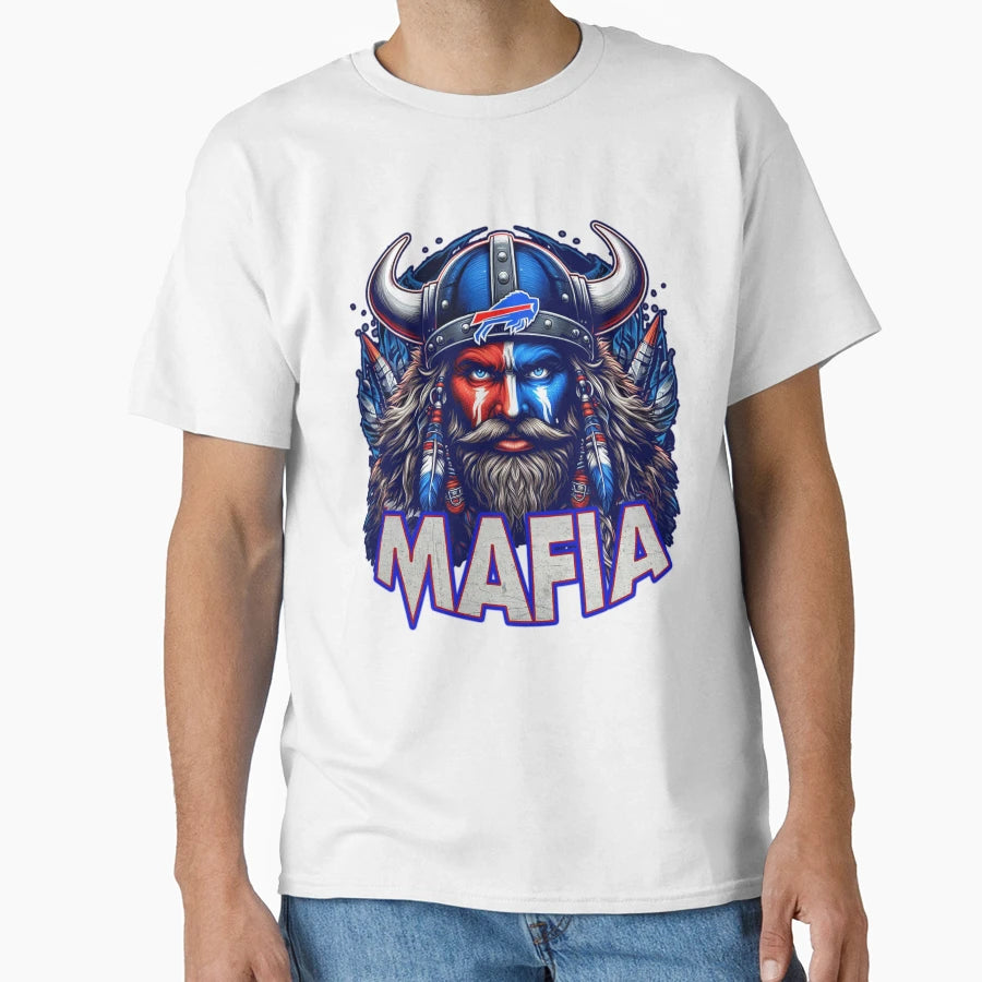 Bills Mafia Unstoppable Fan Force T-Shirt - Custom Art Print Men Women - T-Shirt, Sweatshirt, Hoodie