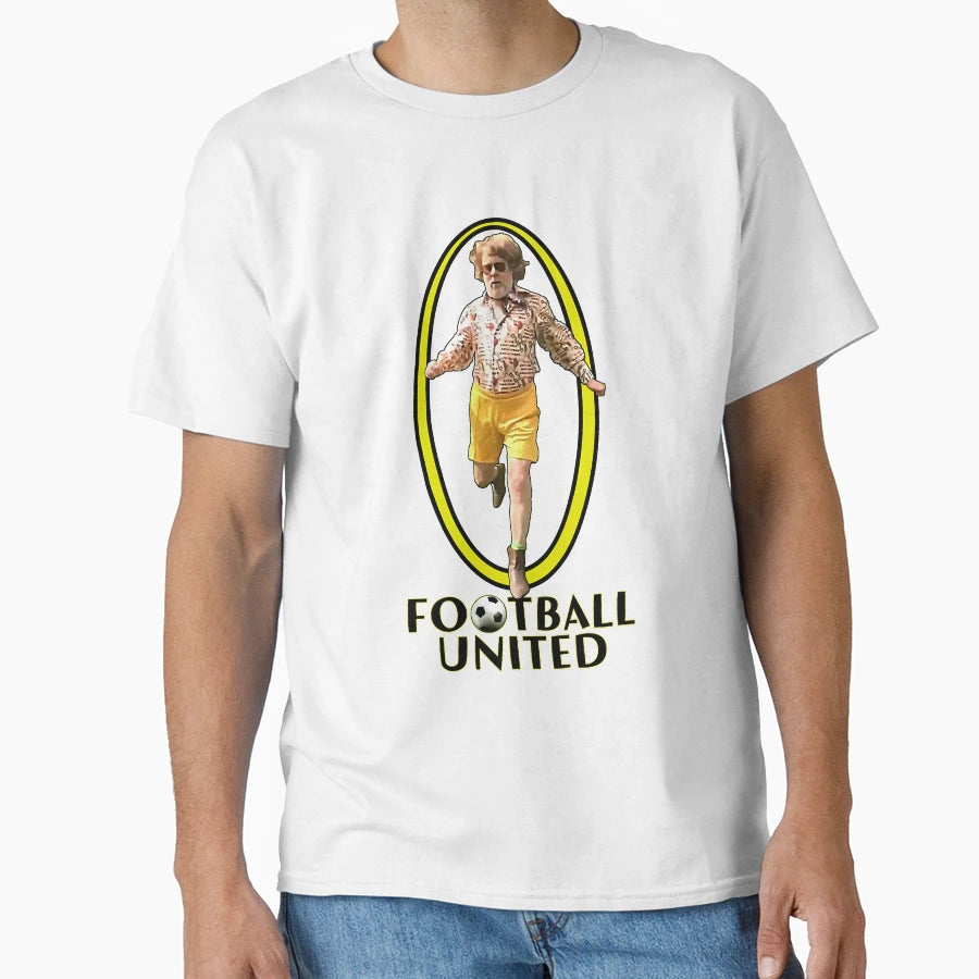Football United Vic Reeves T-Shirt - Fun Novelty Design for Adults - T-Shirt, Sweatshirt, Hoodie
