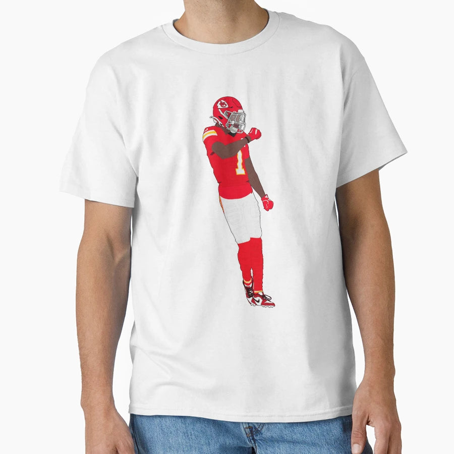 Xavier Worthy Touchdown T-Shirt - Casual Everyday Wear Unisex - T-Shirt, Sweatshirt, Hoodie